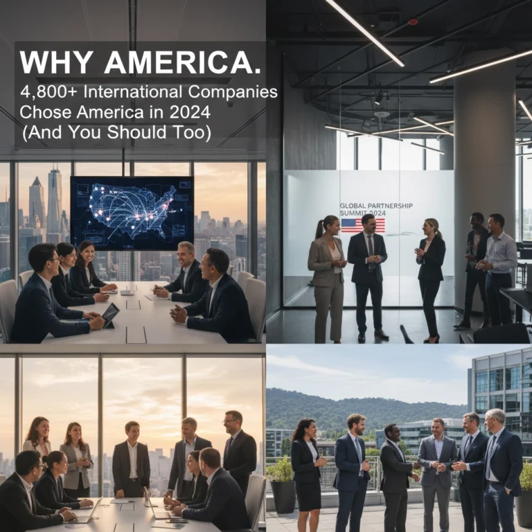 Why 4,800+ International Companies Chose America in 2024 (And You Should Too)